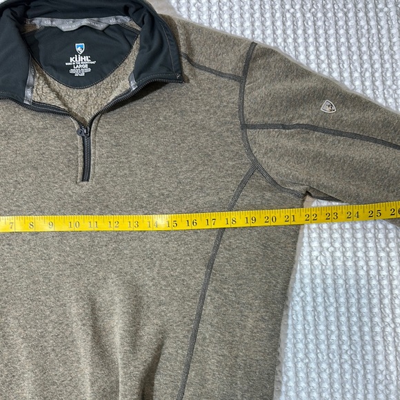 Kuhl Brown Zip Up Sweater with Classic Design - Picture 5 of 6